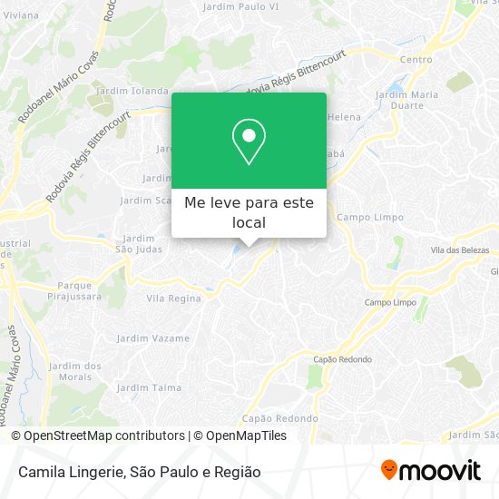 Camila Lingerie mapa