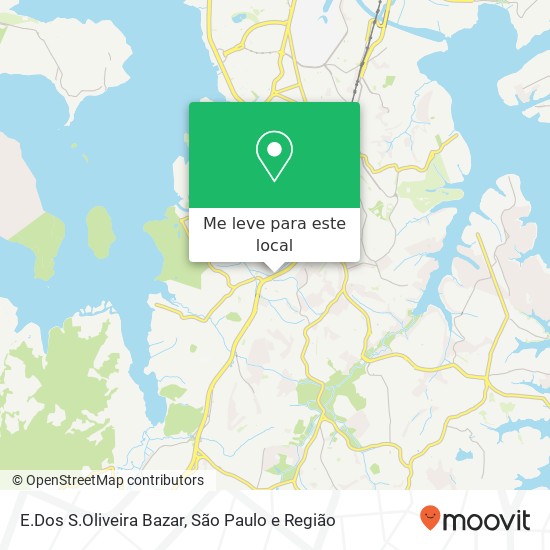 E.Dos S.Oliveira Bazar, Avenida Senador Teotônio Vilela, 4546 Cidade Dutra São Paulo-SP 04833-000 mapa