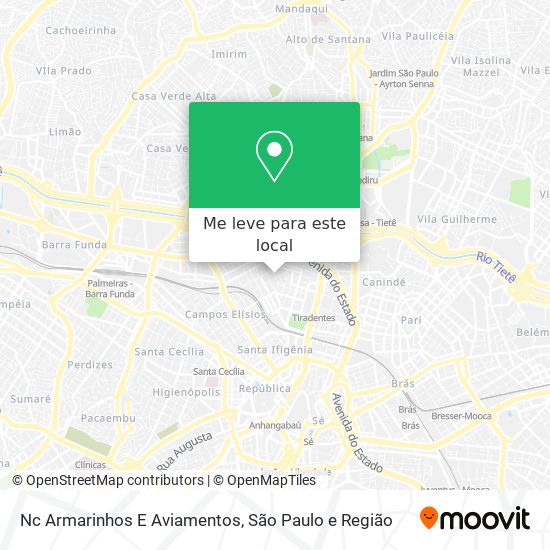 Nc Armarinhos E Aviamentos mapa