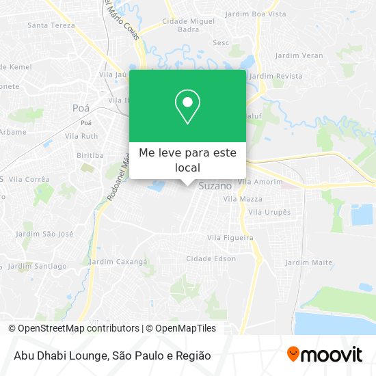 Abu Dhabi Lounge mapa