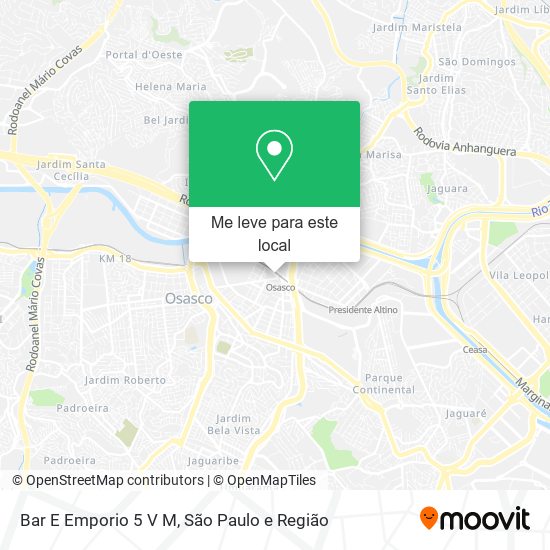 Bar E Emporio 5 V M mapa