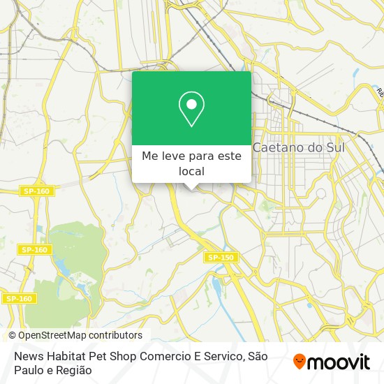 News Habitat Pet Shop Comercio E Servico mapa