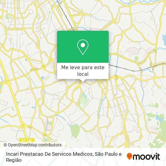 Incari Prestacao De Servicos Medicos mapa