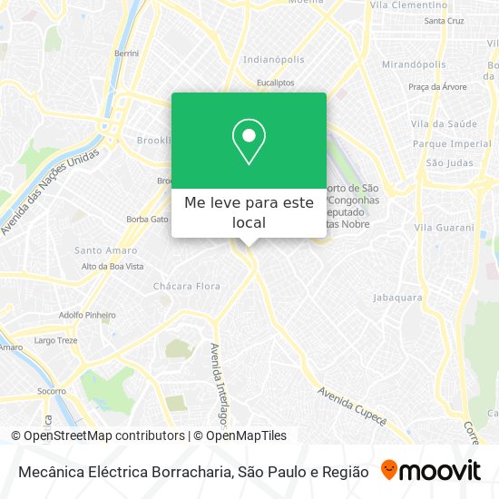 Mecânica Eléctrica Borracharia mapa