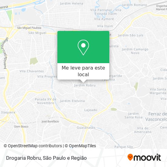 Drogaria Robru mapa