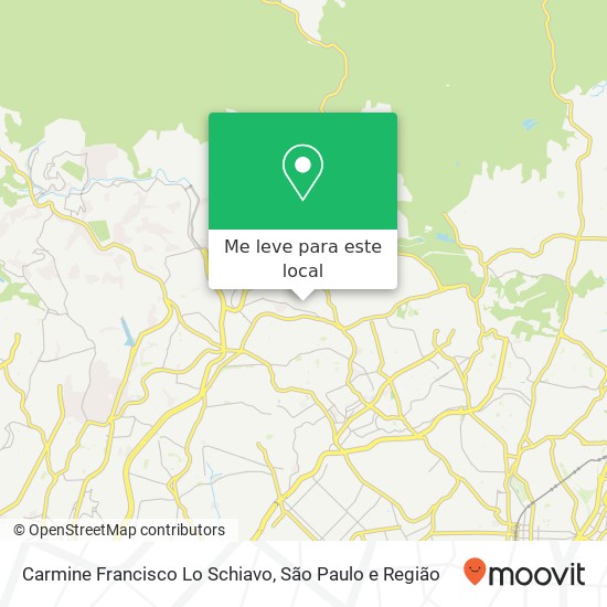 Carmine Francisco Lo Schiavo, Rua Maria de São José Cunha, 117 Cachoeirinha São Paulo-SP 02617-050 mapa