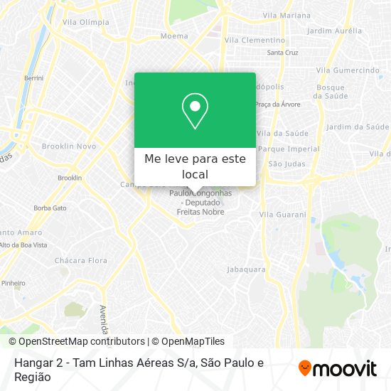 Hangar 2 - Tam Linhas Aéreas S / a mapa
