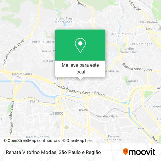 Renata Vitorino Modas mapa