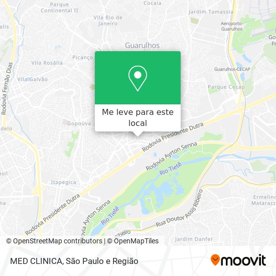 MED CLINICA mapa