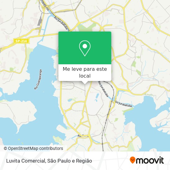 Luvita Comercial mapa