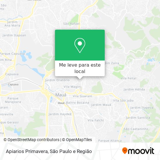 Apiarios Primavera mapa