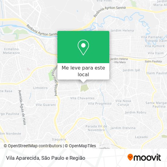 Vila Aparecida mapa