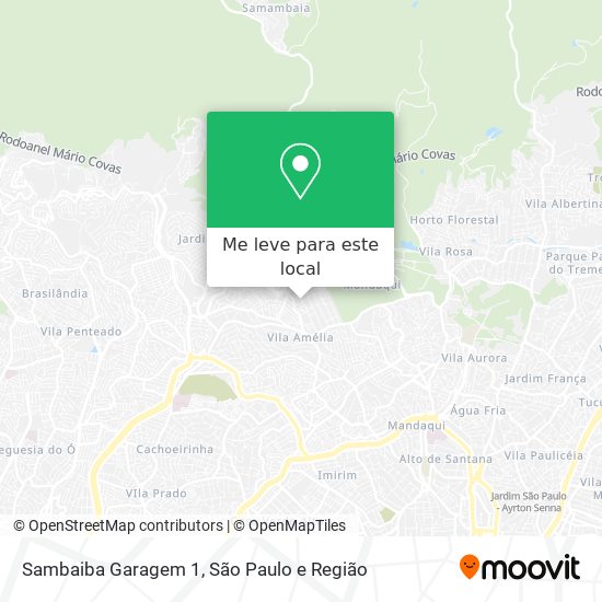 Sambaiba Garagem 1 mapa