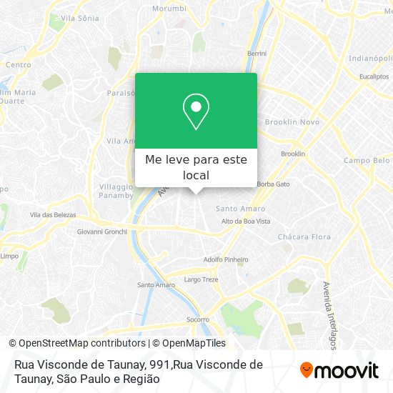 Rua Visconde de Taunay, 991,Rua Visconde de Taunay mapa