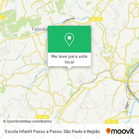 Escola Infantil Passo a Passo mapa