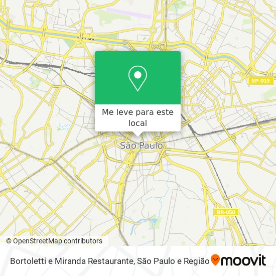 Bortoletti e Miranda Restaurante mapa