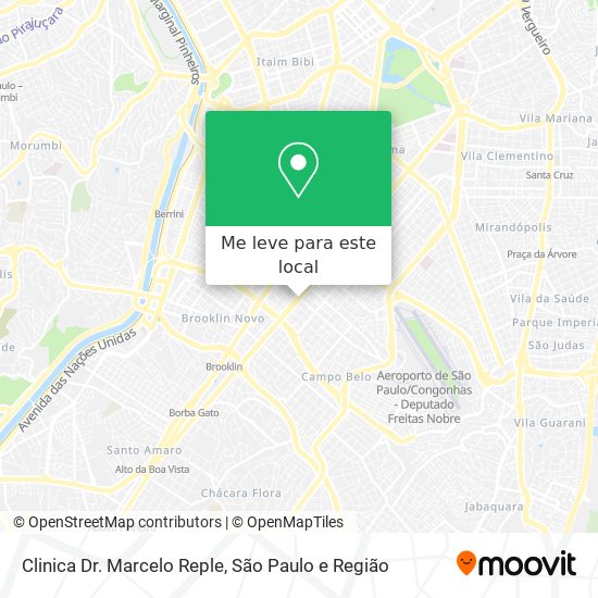 Clinica Dr. Marcelo Reple mapa