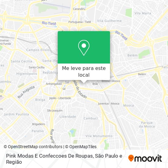 Pink Modas E Confeccoes De Roupas mapa