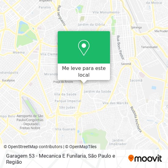 Garagem 53 - Mecanica E Funilaria mapa