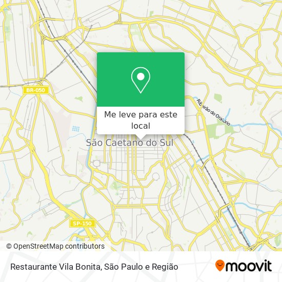Restaurante Vila Bonita mapa