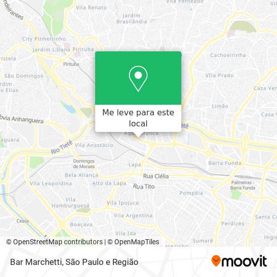 Bar Marchetti mapa