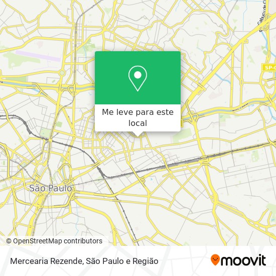 Mercearia Rezende mapa