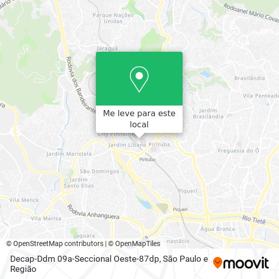 Decap-Ddm 09a-Seccional Oeste-87dp mapa