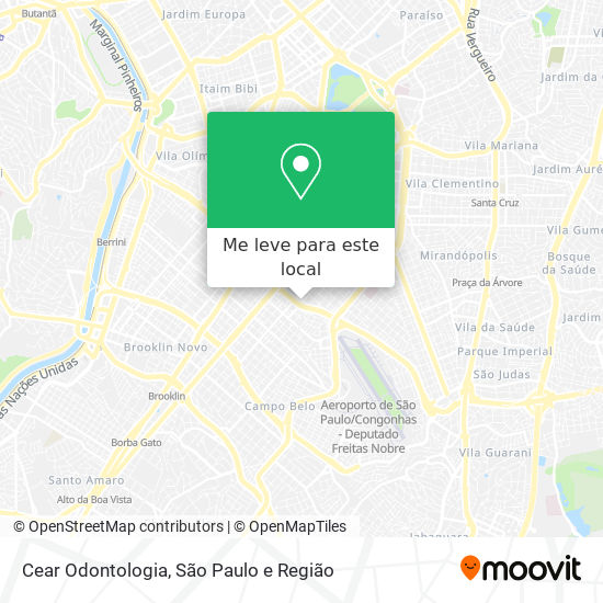 Cear Odontologia mapa