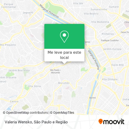 Valeria Wensko mapa