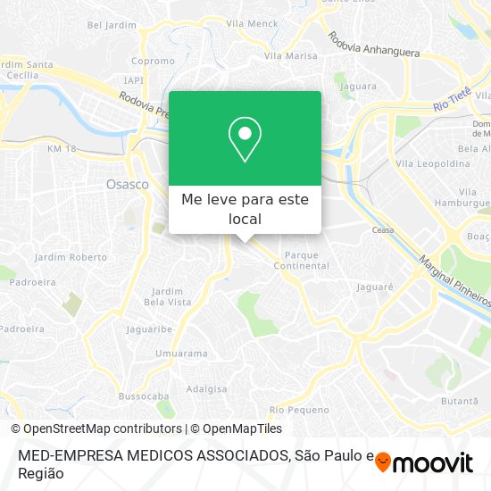 MED-EMPRESA MEDICOS ASSOCIADOS mapa
