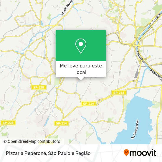 Pizzaria Peperone mapa