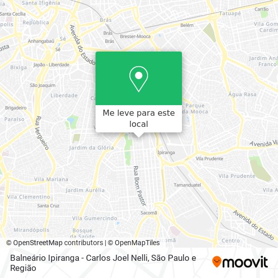 Balneário Ipiranga - Carlos Joel Nelli mapa