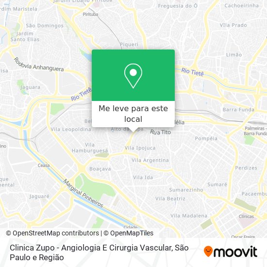 Clinica Zupo - Angiologia E Cirurgia Vascular mapa