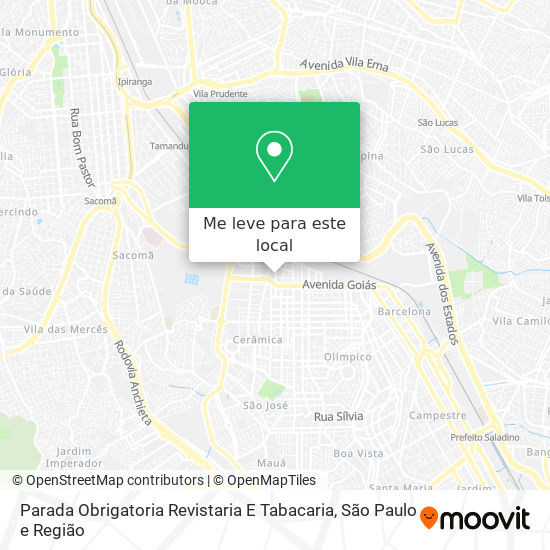 Parada Obrigatoria Revistaria E Tabacaria mapa