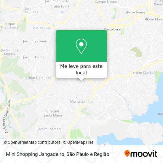 Mini Shopping Jangadeiro mapa