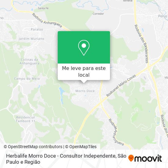 Herbalife Morro Doce - Consultor Independente mapa