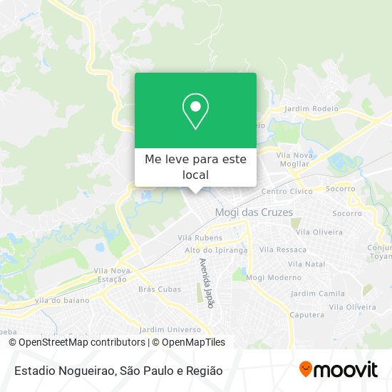 Estadio Nogueirao mapa