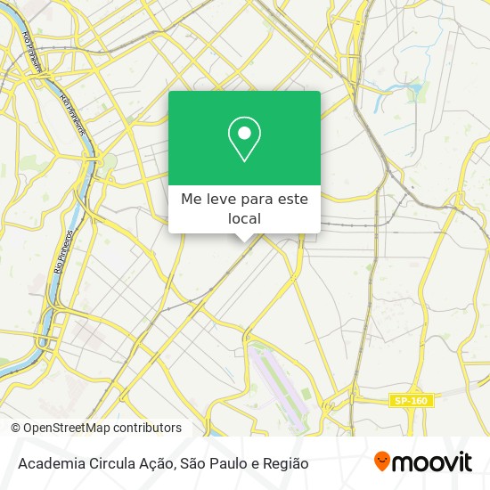 Academia Circula Ação mapa