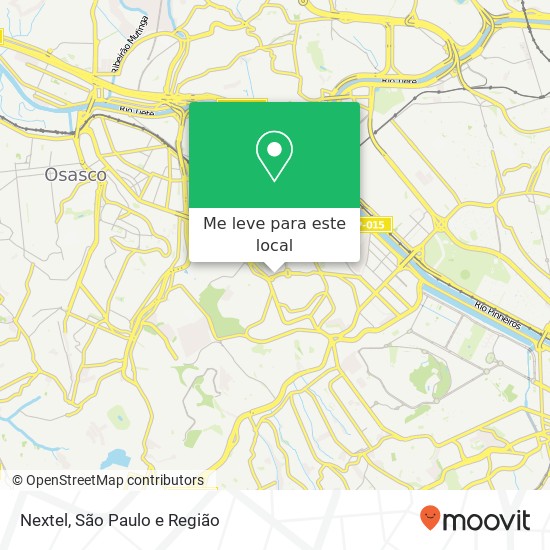 Nextel, Avenida Leão Machado, 100 Jaguaré São Paulo-SP 05328-020 mapa