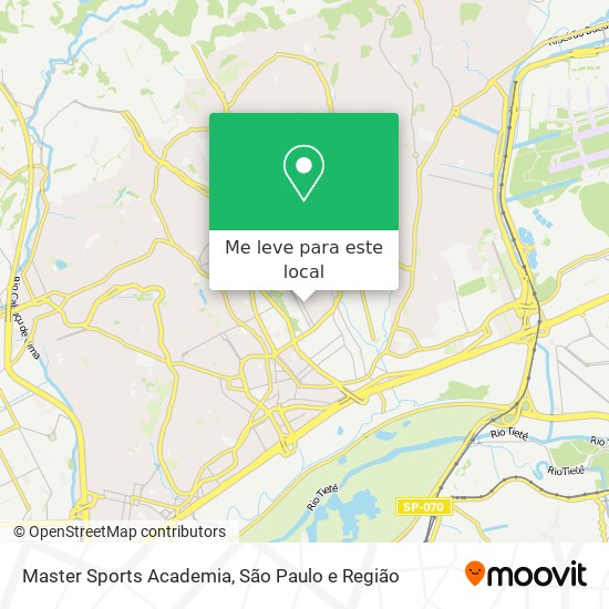 Master Sports Academia mapa