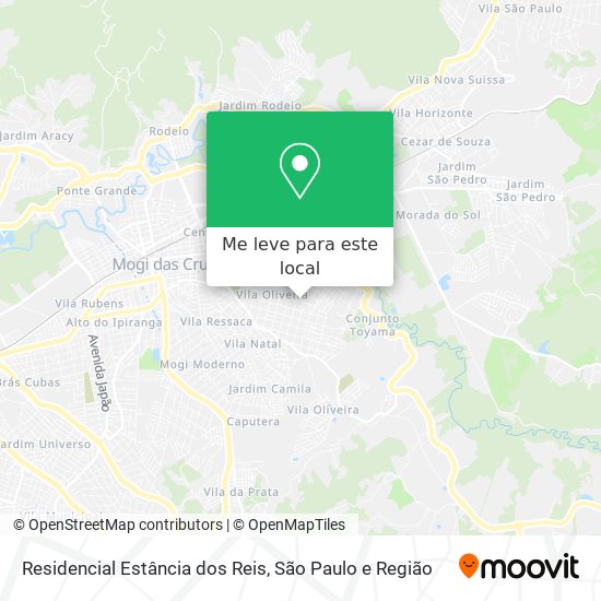 Residencial Estância dos Reis mapa