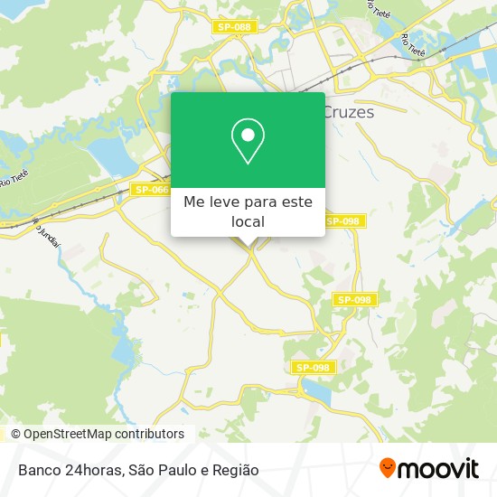 Banco 24horas mapa