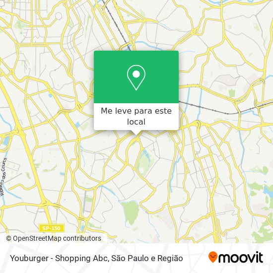Youburger - Shopping Abc mapa