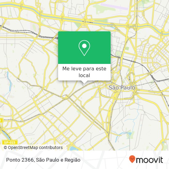 Ponto 2366 mapa