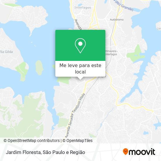 Jardim Floresta mapa