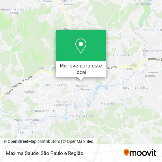 Maxima Saude mapa