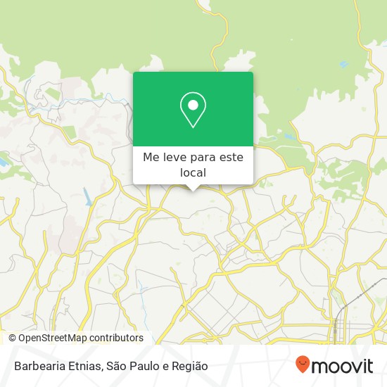 Barbearia Etnias, Rua Água Preta, 137 Cachoeirinha São Paulo-SP 02614-050 mapa