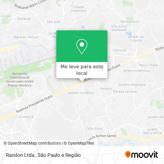 Randon Ltda. mapa