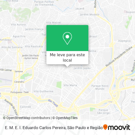 E. M. E. I. Eduardo Carlos Pereira mapa