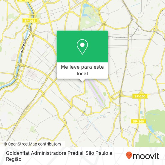 Goldenflat Administradora Predial, Rua Baronesa de Bela Vista, 499 Campo Belo São Paulo-SP 04612-002 mapa